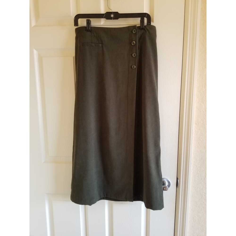 Christopher & banks wrap midi skirt